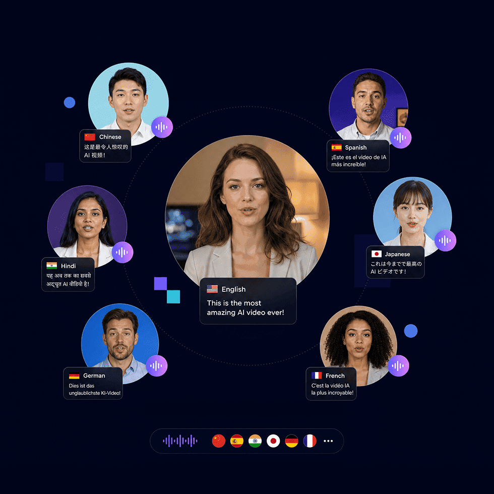 Hyperrealistische Voice-overs in Meerdere Talen