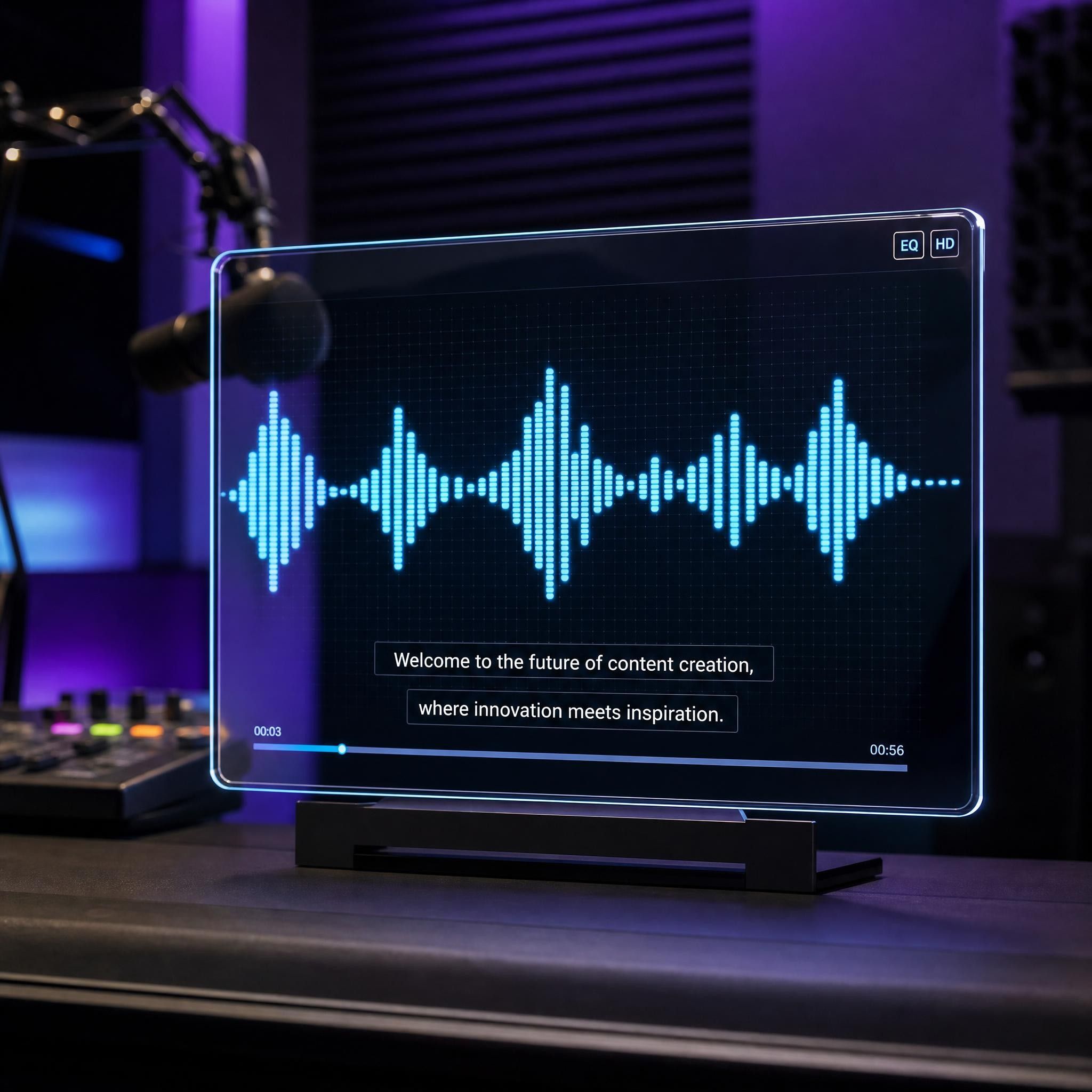 AI Voiceover and Subtitles