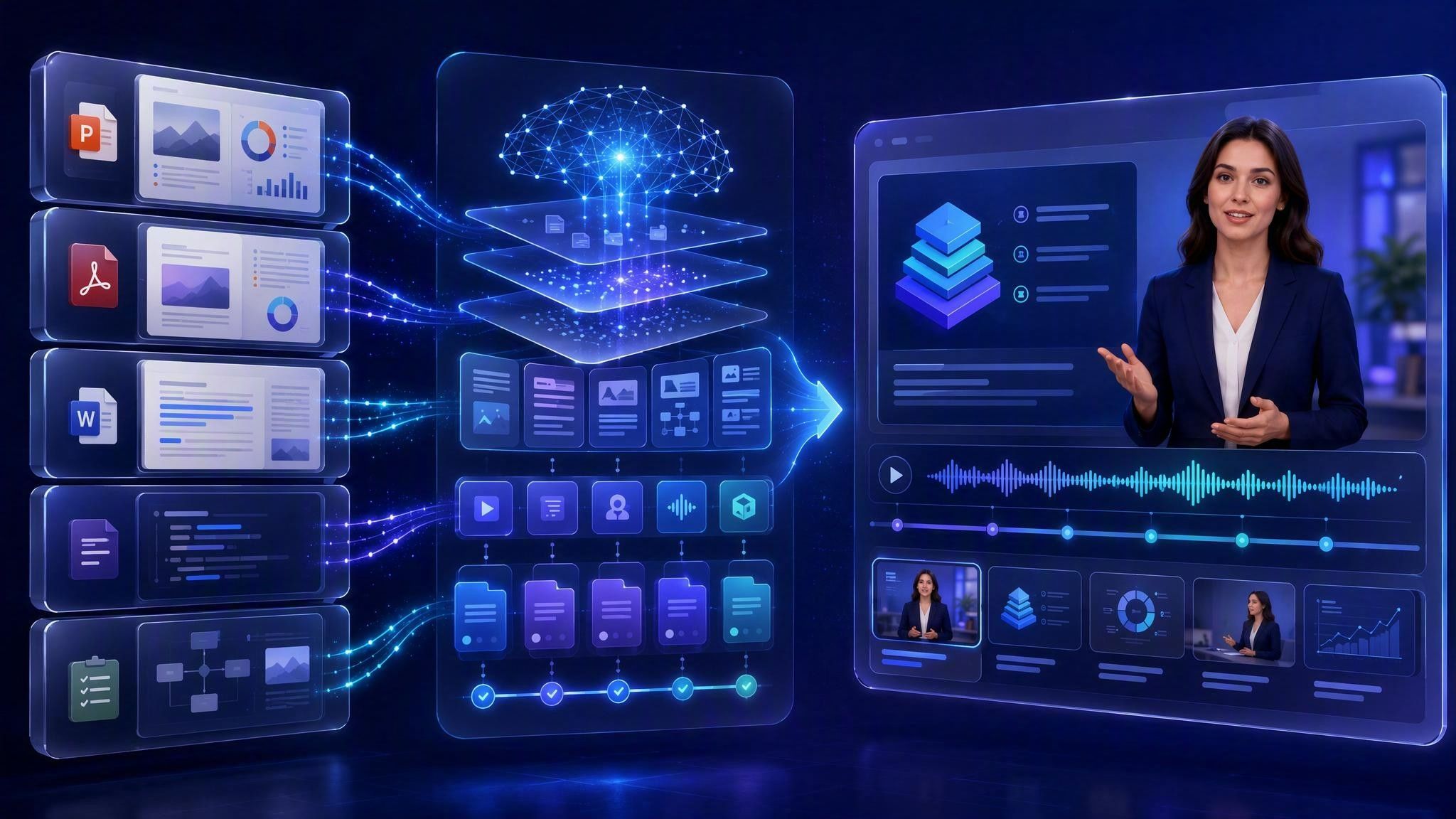 Turn Your Course Materials into Video