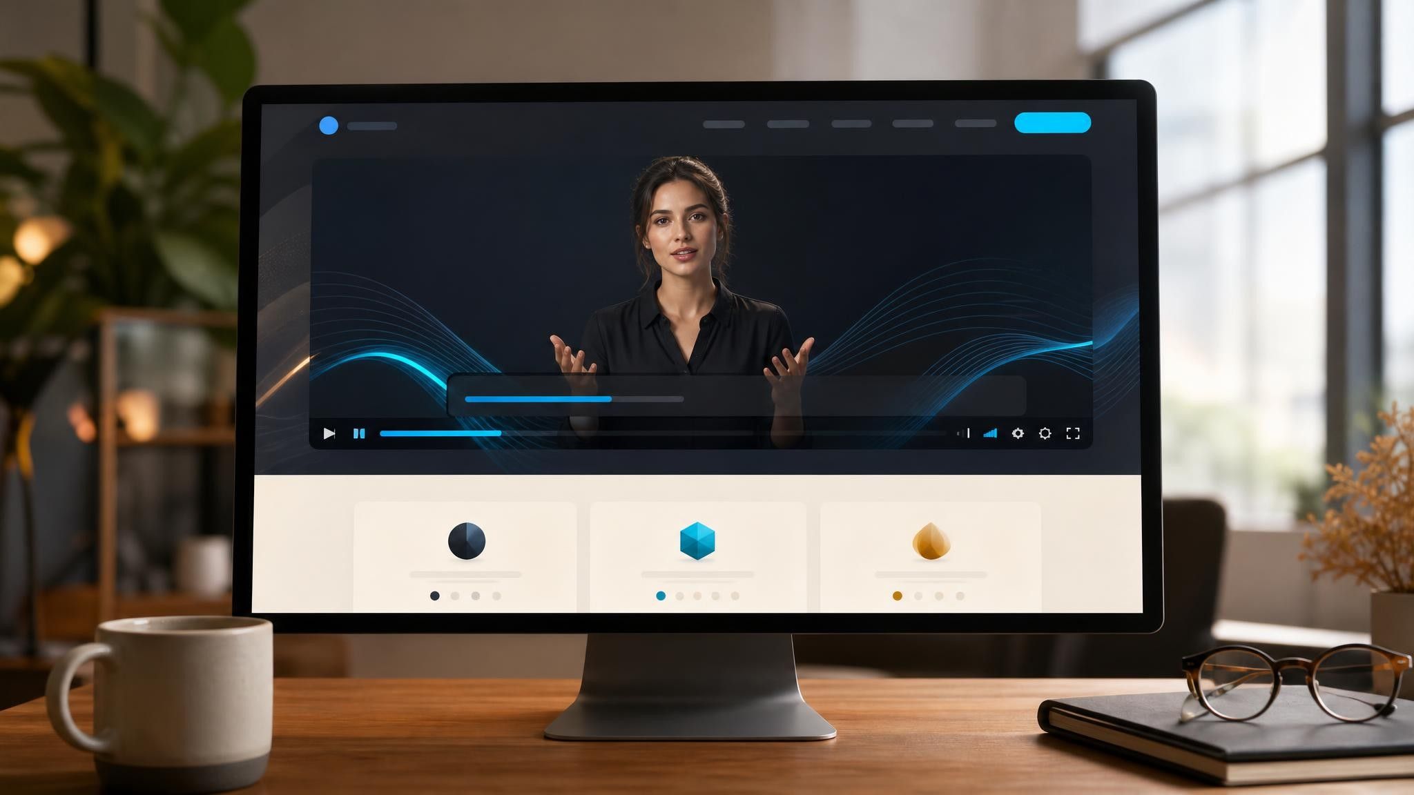 Website hero explainer