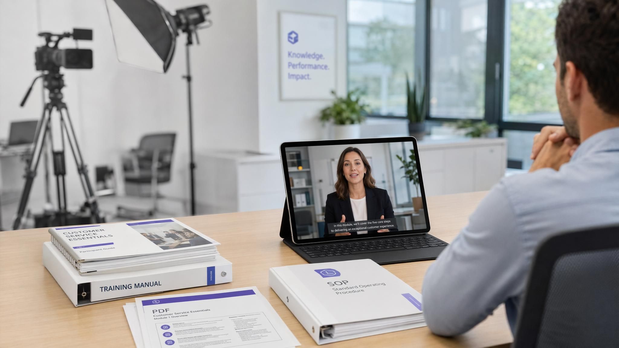 What Is an AI Training Video Generator?